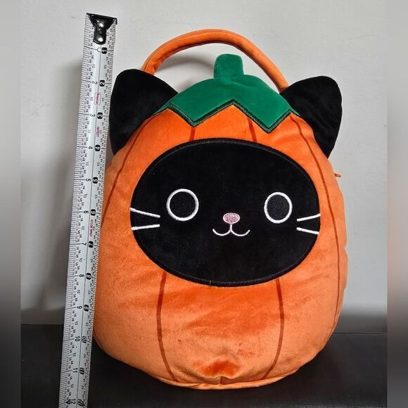New without tag Squishmallows Calio The Cat Halloween Treat Pail - Picture 7 of 10